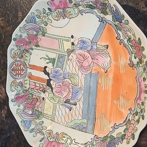 Antique 19th century Rose Medallion